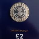 2017 Jane Austen 2 pound coin