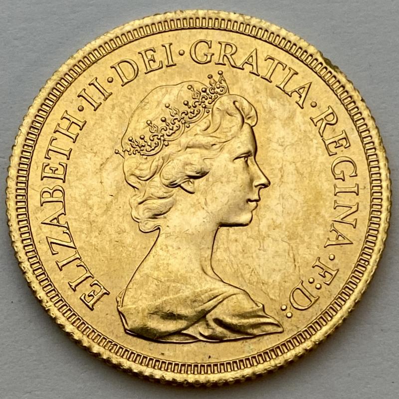 1978 Full Sovereign - Queen Elizabeth II