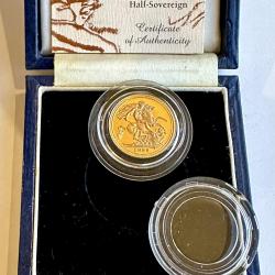 1999 Gold Proof Half Sovereign