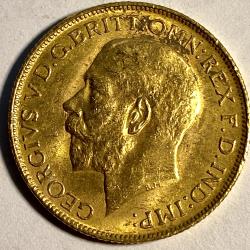 1928 Full Sovereign - George V - South Africa