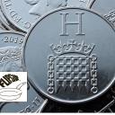 2019 HOUSES OF PARLIMENT Letter H 10p Ten Pence FROM A SEALED BAG