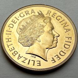 2000 Gold Quintuple Sovereign; 39.94grams