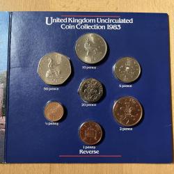 1983 Heinz Brilliant Uncirculated Coin Collection Royal Mint Annual Set