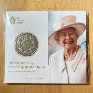 2016 £5 The Queen's 90th Birthday Brilliant Uncirculated Coin Pack