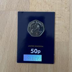 2020 50p Peter Rabbit Brilliant Uncirculated Coin