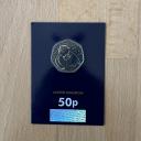 2020 50p Snowman Brilliant Uncirculated Coin