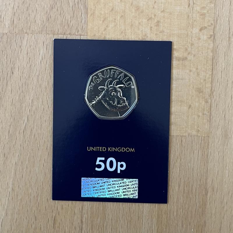 2019 50p Gruffalo Brilliant Uncirculated Coin