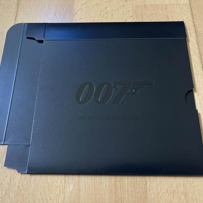 2020 James Bond 007 £5 Brilliant Uncirculated PACK HOLDER ONLY - holds 3 packs