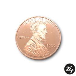 1 oz 999 Fine Copper One Cent Coin #1