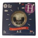 2018 Letter H (Houses of Parliament) - Silver Proof 10p