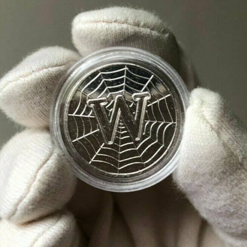 2019 A-Z Letter "W" 10p Coin Worldwide Web - LOW MINTAGE - in capsule