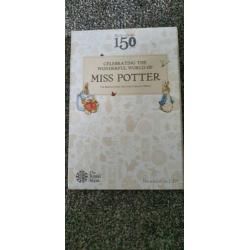 2016 Beatrix Potter 50p Set In Royal Mint Folder Inc Jemima Puddleduck Circ.