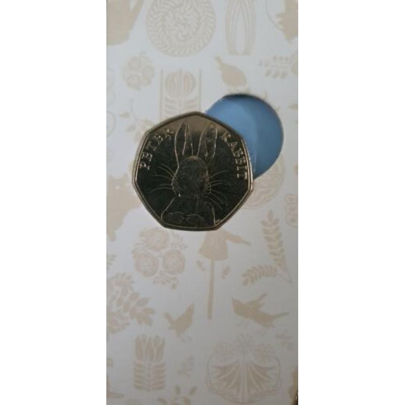 2016 Beatrix Potter 50p Set In Royal Mint Folder Inc Jemima Puddleduck Circ.