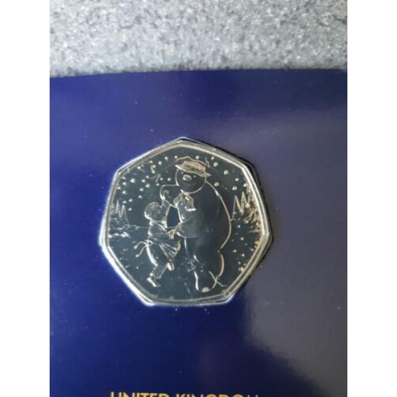 NEW Snowman 2023 50p Carded Fifty Pence