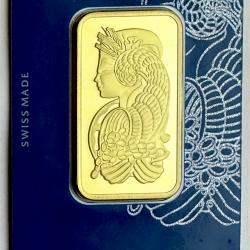 Pamp Suisse Lady Fortuna 1 Ounce Gold Bar Assayed C556739