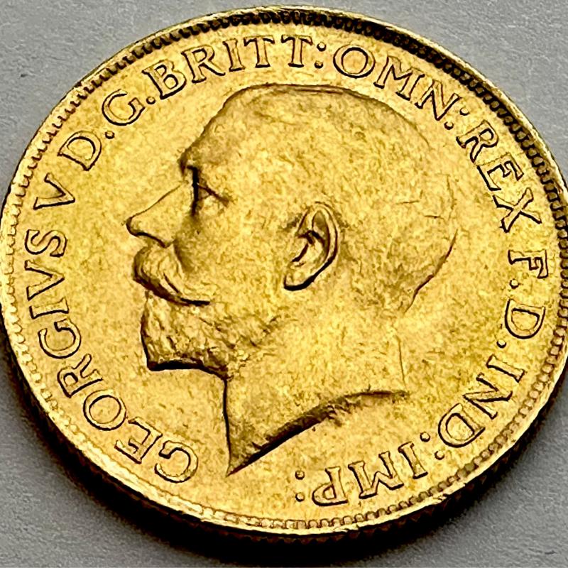 1915 Sydney Gold Full Sovereign - Extremely Fine