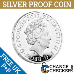Silver Proof 40th Birthday of HRH Prince William 2022 £5 Five Pounds Coin Pre-Or